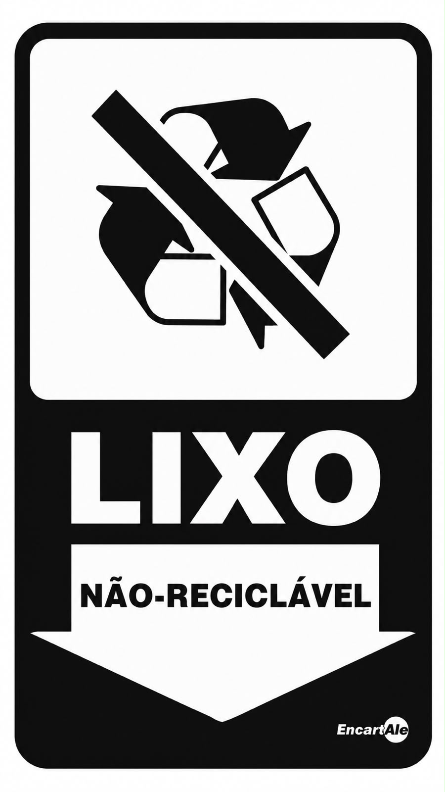 PS192 Lixo Nao Reciclavel - Ps 0,80mm - 15x20cm 