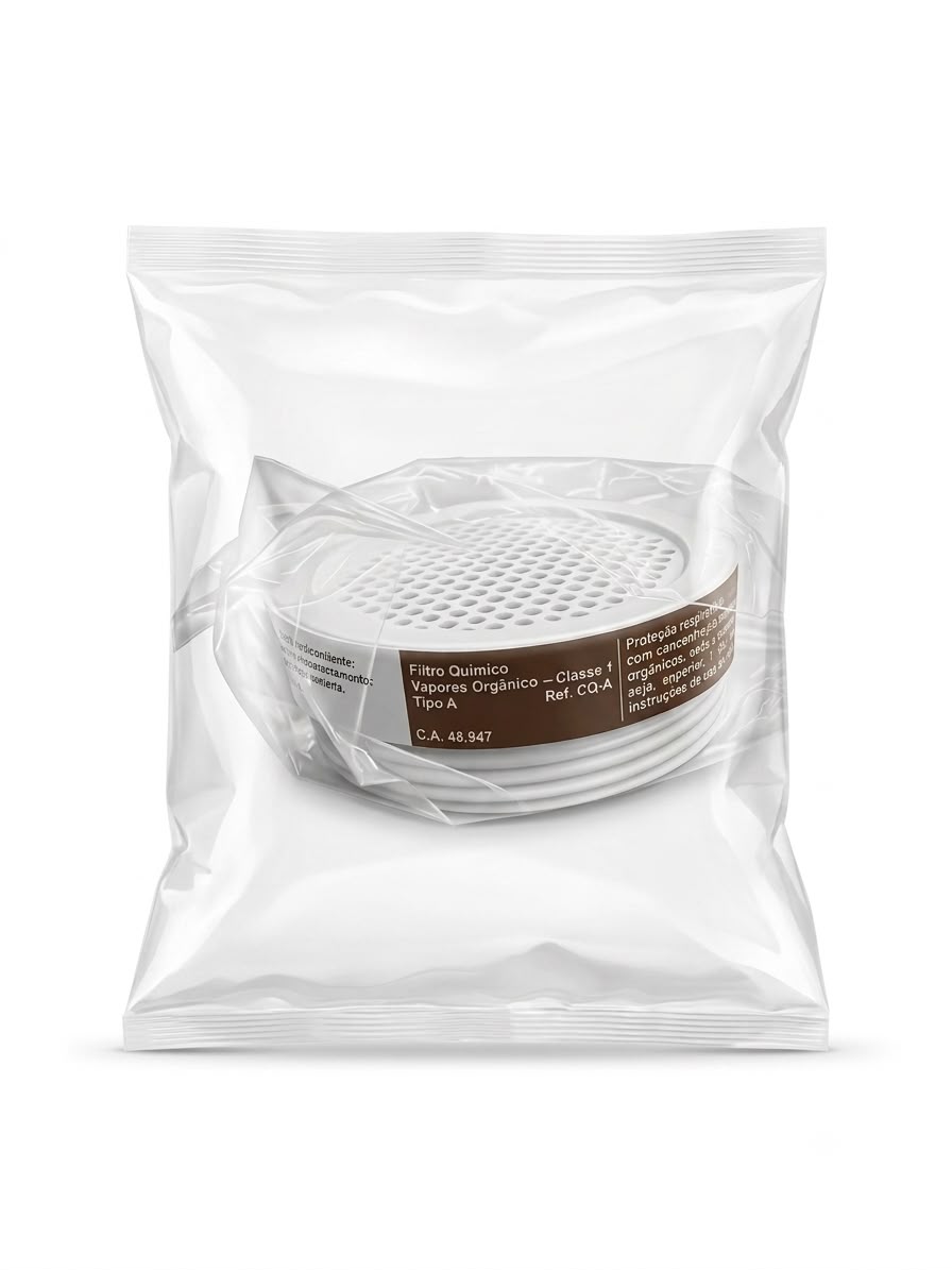 Filtro Quimico Top Air CQ-A Vo Vapores Organicos 