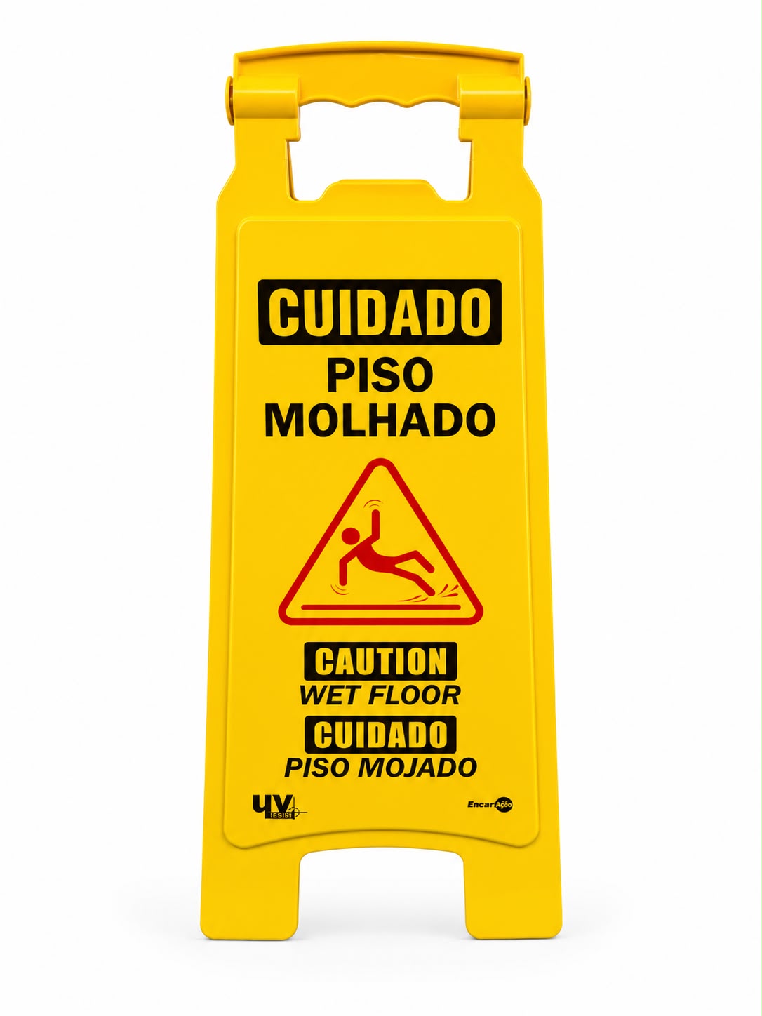 Placa Cavalete Piso Molhado CD01 27X66CM 