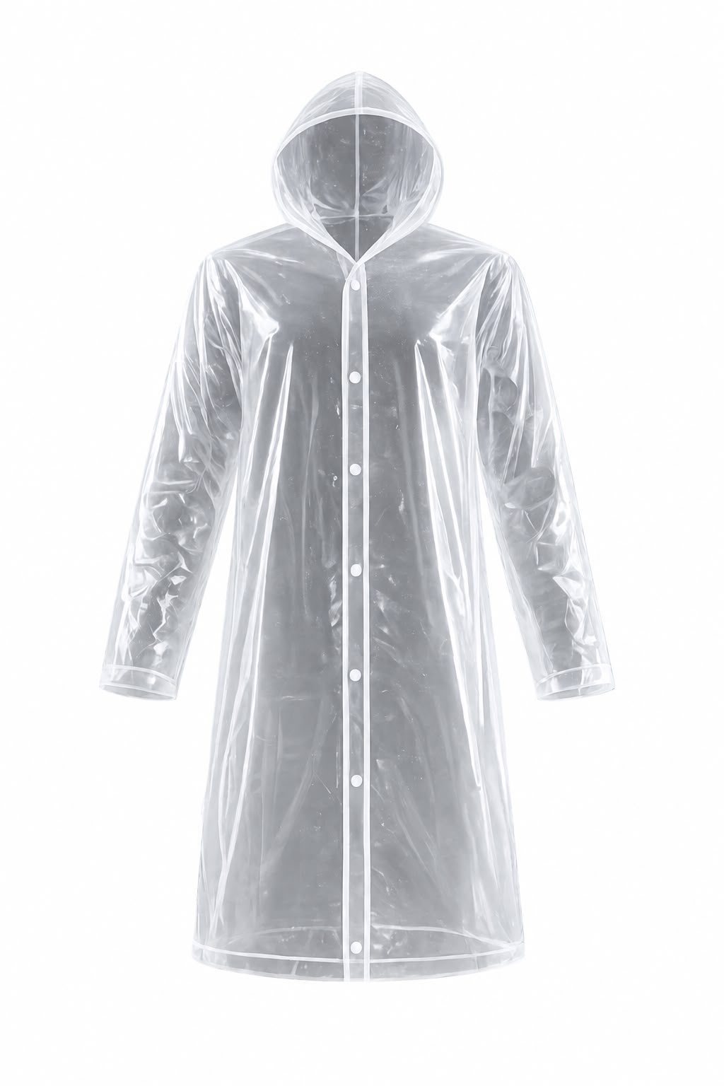 Capa Chuva Vinilseg Transparente 