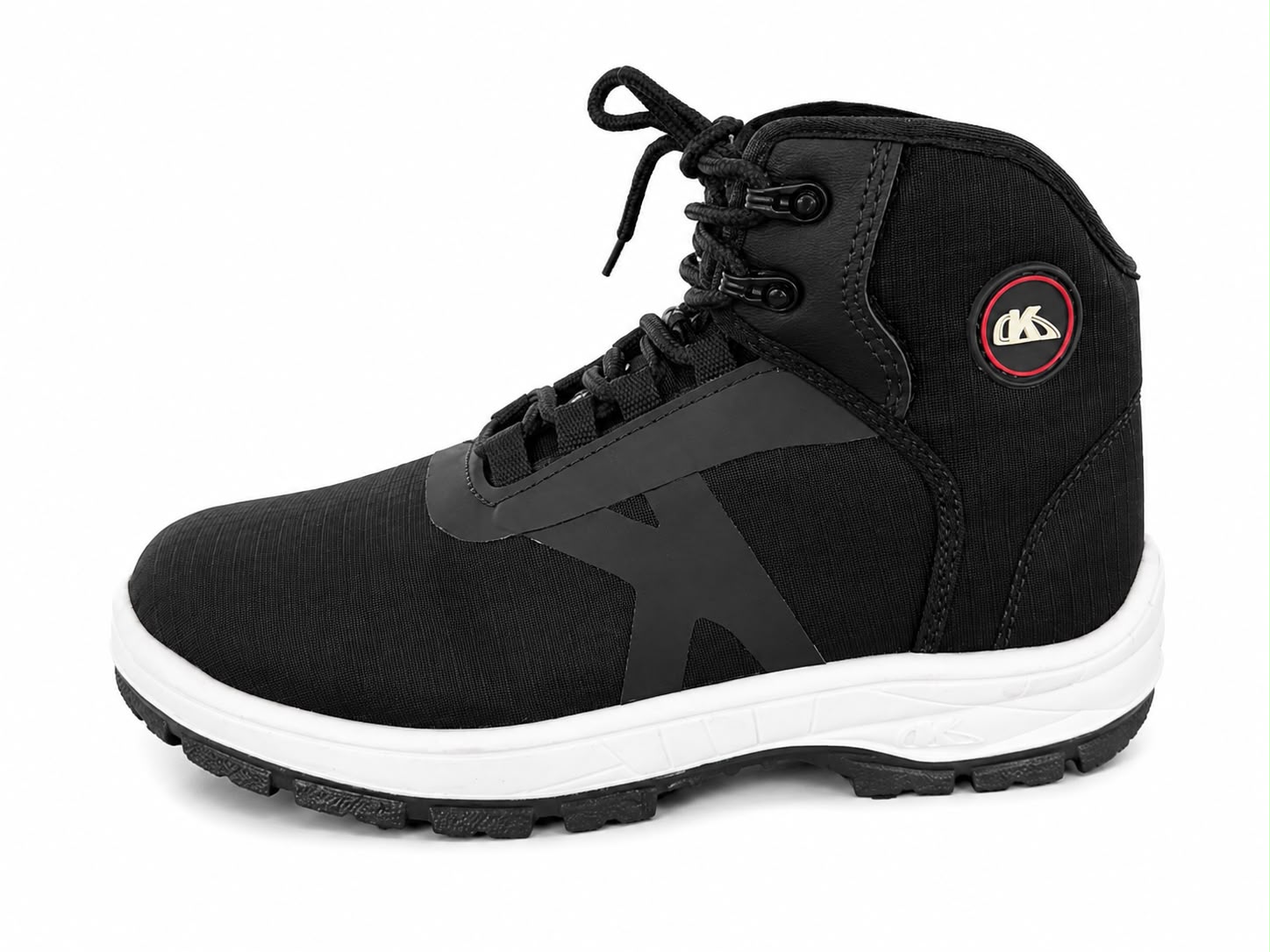 Bota Adventure Vulcano Black White 