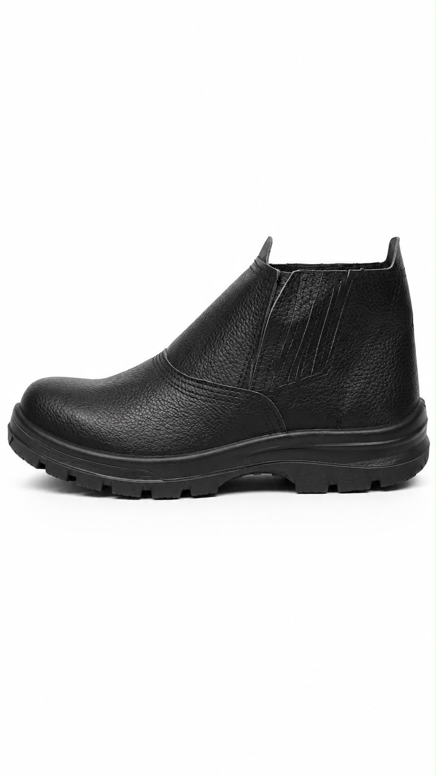 Botina Elast.b/pvc Prata Garra 