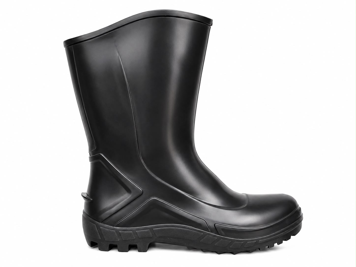 Bota Marluvas Pvc Cano Curto Preta 