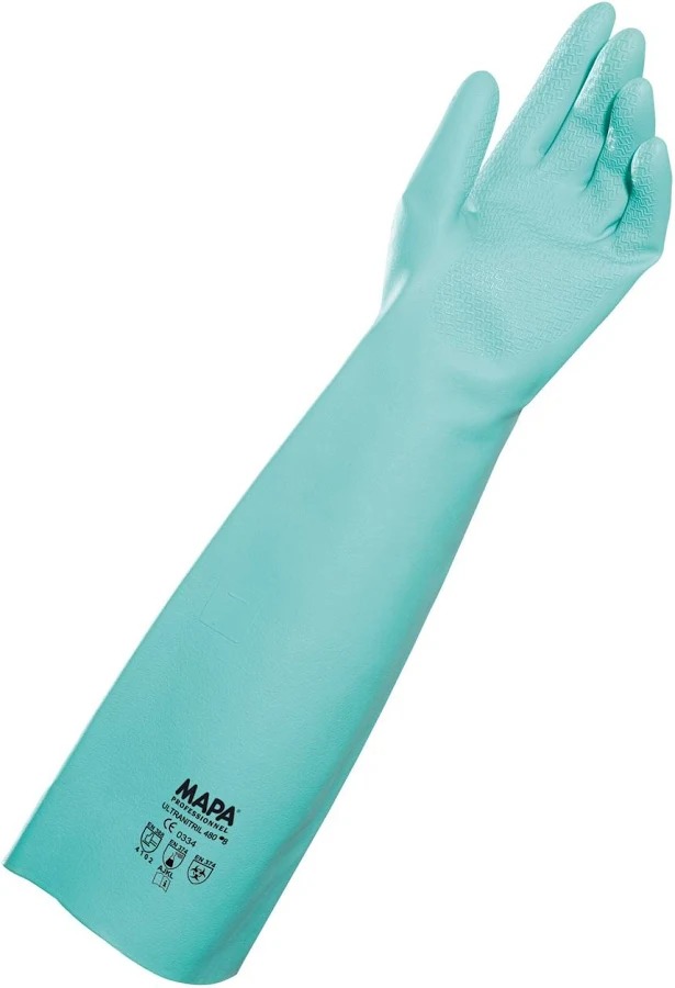 Luva Nitrilica Longa Mapa A18 (SYN) 