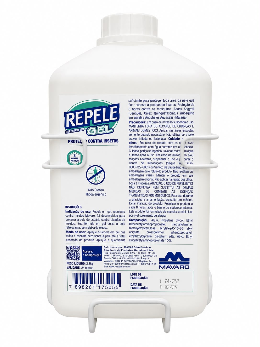 Repelente em Gel Mavaro 2,8 Kg 