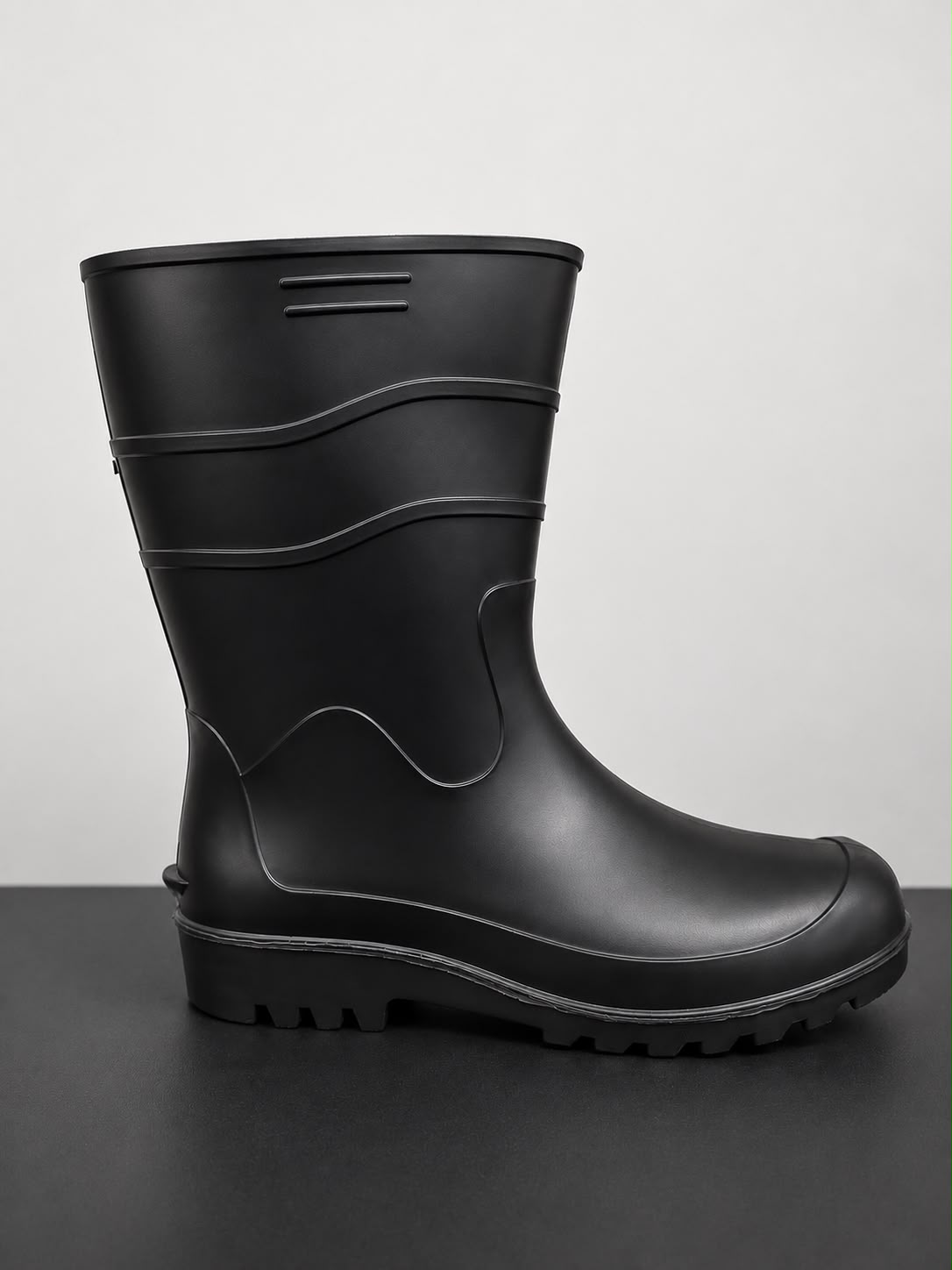 Bota Bracol Pvc Cano Curto Preta 