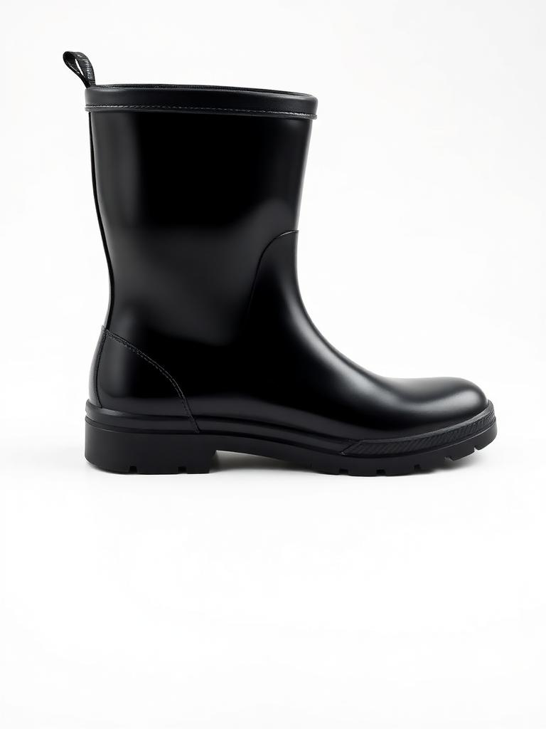 Bota Bracol Pvc Cano Curto Preta 